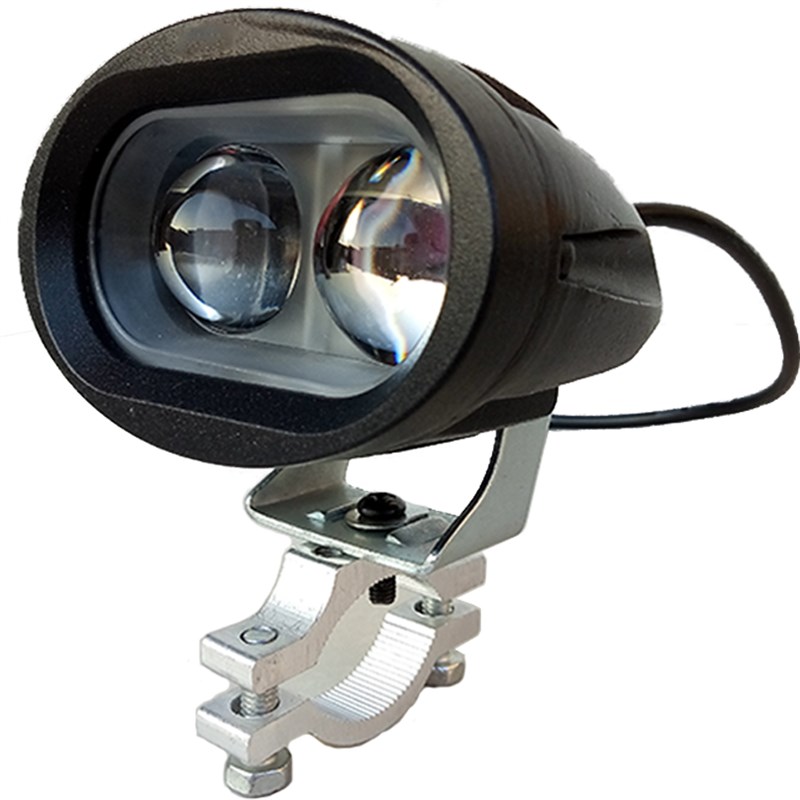 摩托车电动车灯超亮灯泡12V48v80V摩托车改装外置内置led前大灯泡