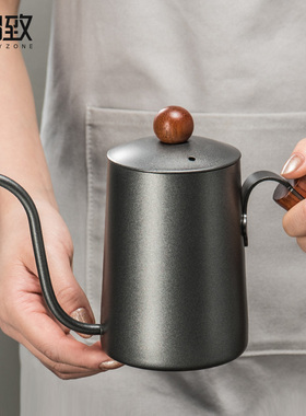 珀致BEYZ手冲咖啡壶 家用木挂耳细口长嘴壶滴漏器具