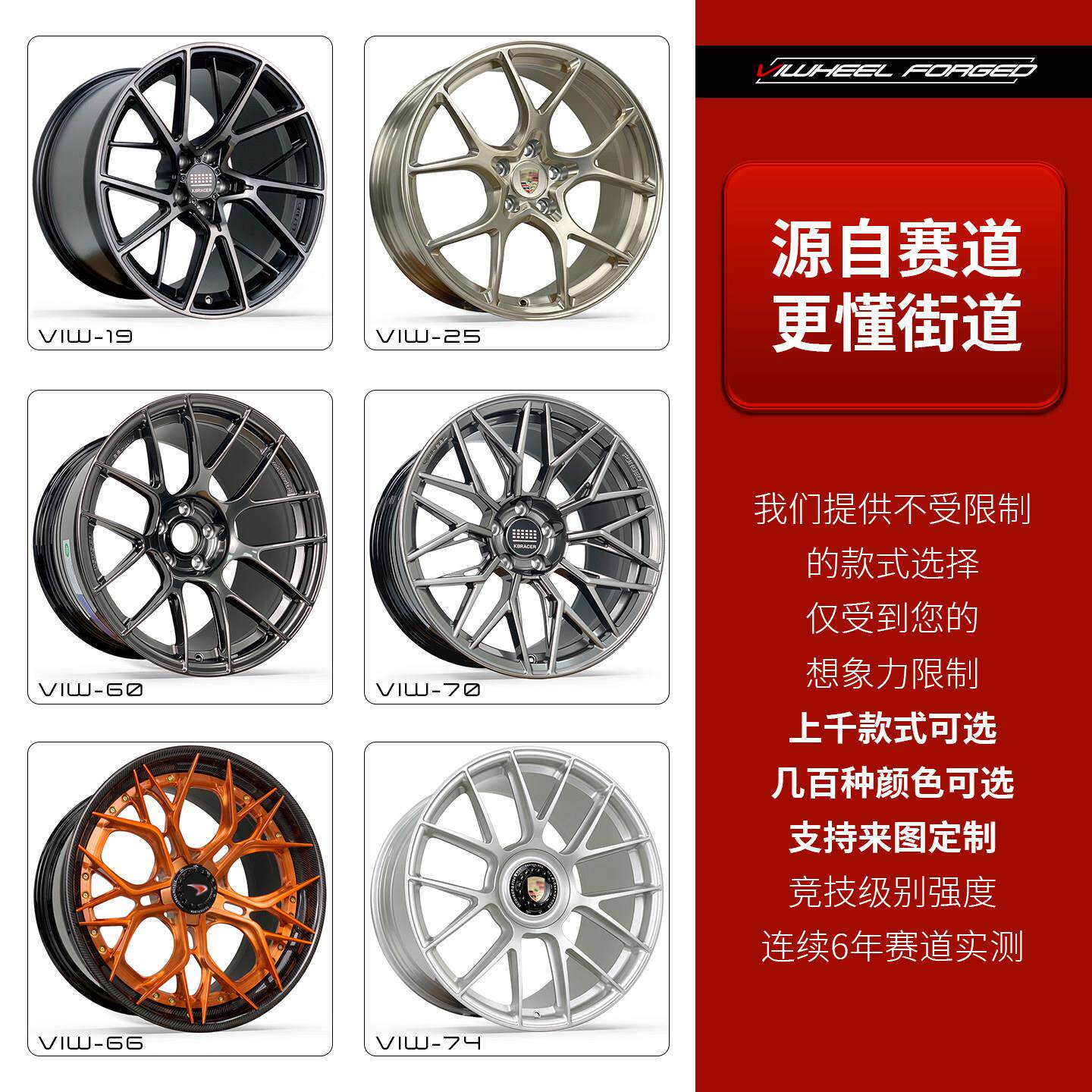 锻造轮毂15167892034寸