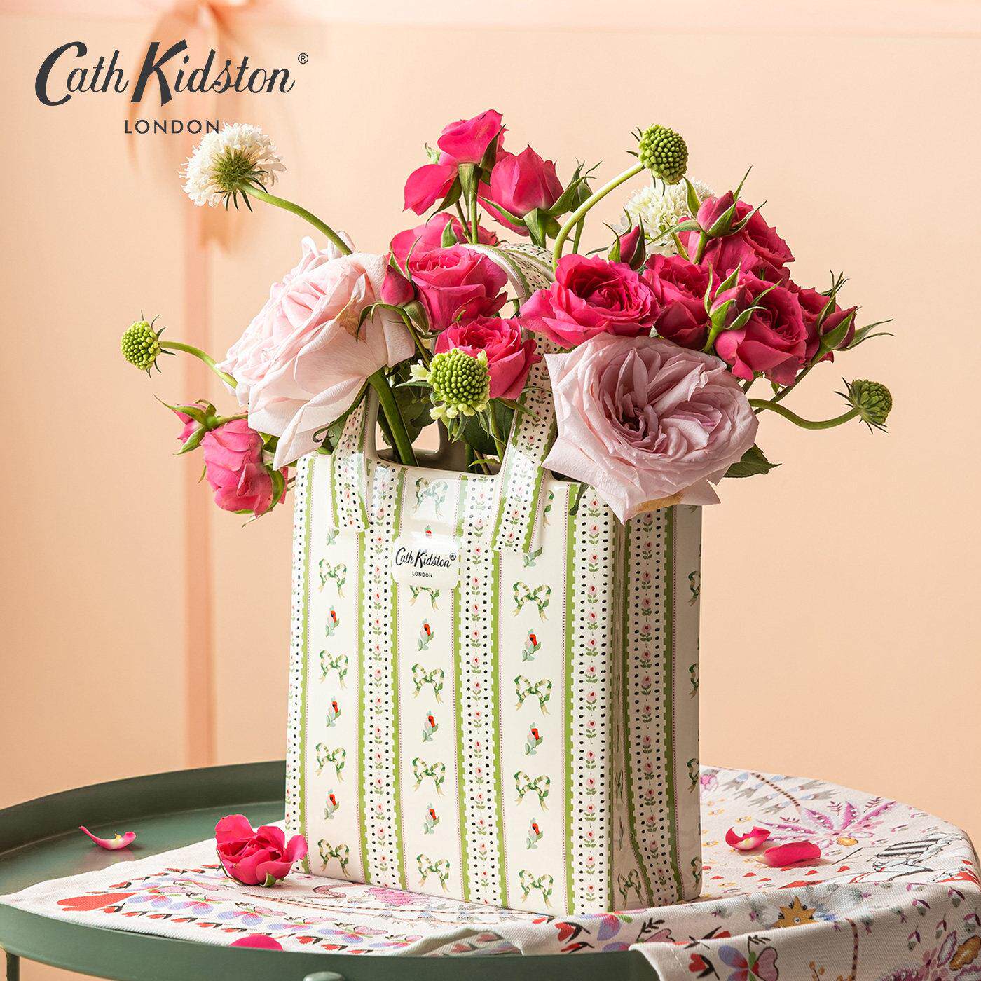 CathKidston陶瓷花瓶家