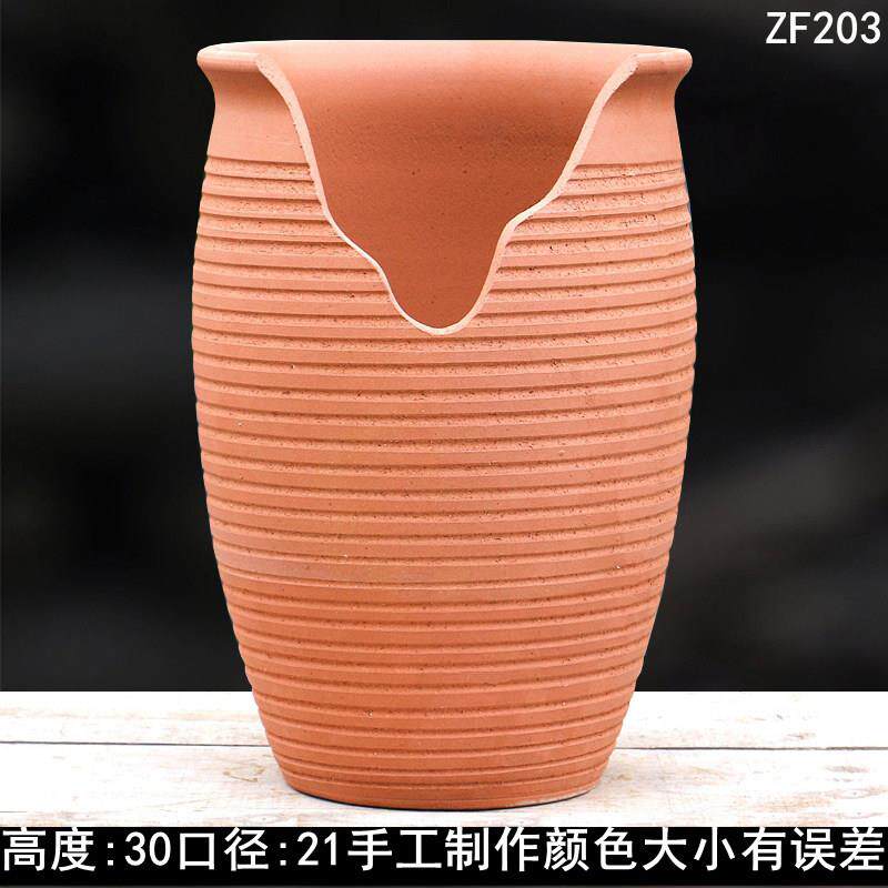 素陶花盆手工高老桩紫砂