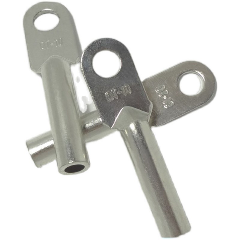 【量大可按公斤计算】DT-300平方裸铜线耳 酸洗电缆接线鼻子