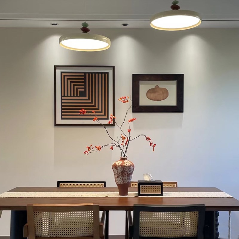《斑马葫芦》法式中古风客厅装饰画现代抽象复古挂画组合图片