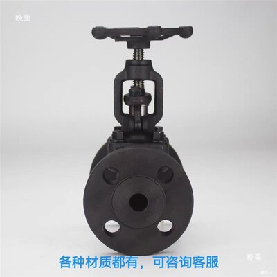 黑体A105锻钢法兰截止阀/闸阀J/Z41H-16/25/40/100高压高温锅炉