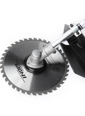 INDEL割草机刀片合金锯片40齿10寸圆盘切割片割草机配件