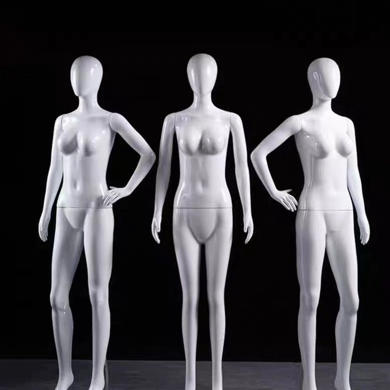 模特展示架女装高档烤漆白全身模特道具人体模特内衣内裤展示服装