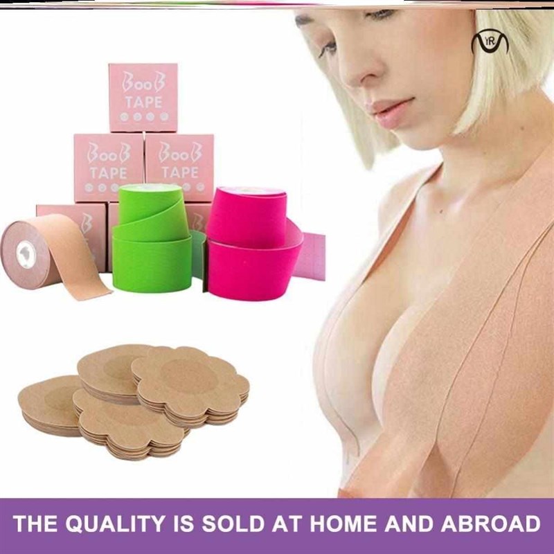 1Set Boob Tape Bras Women Adhesive Invisible Bra Nipple Past