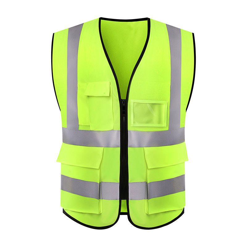 鑫熠反光背心施工安全服环卫工人马甲荧光汽车审车反光衣夜间骑行