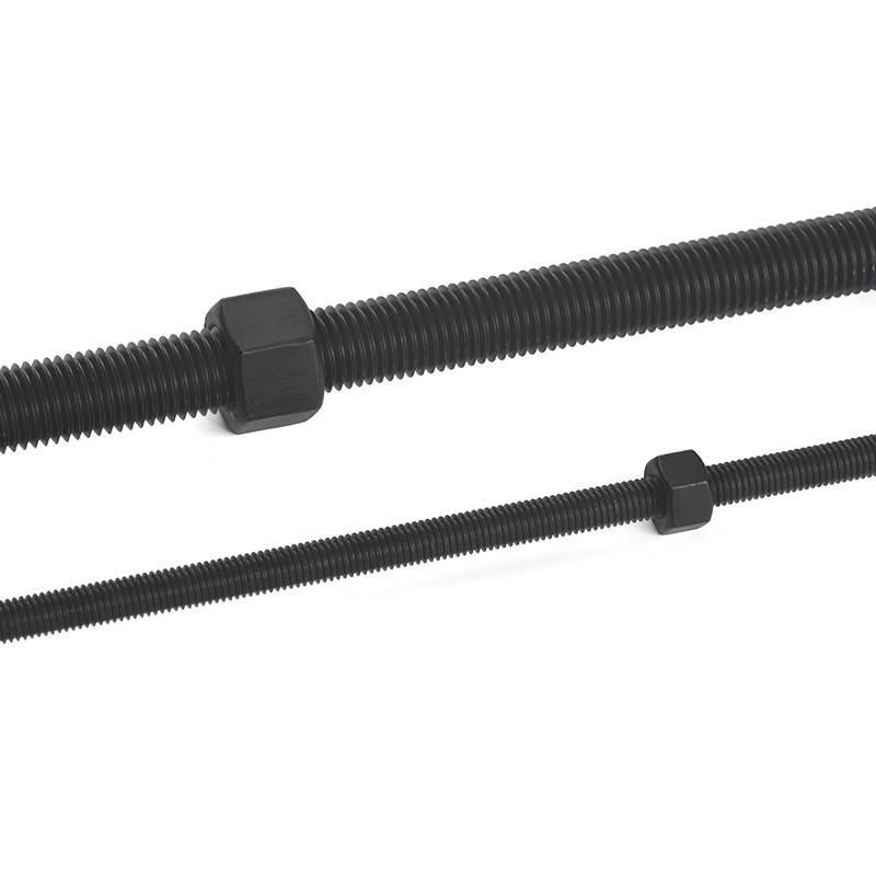 高强度螺杆丝杠螺母套装全螺纹通丝螺丝杆牙条m6m8m10m12m16m20