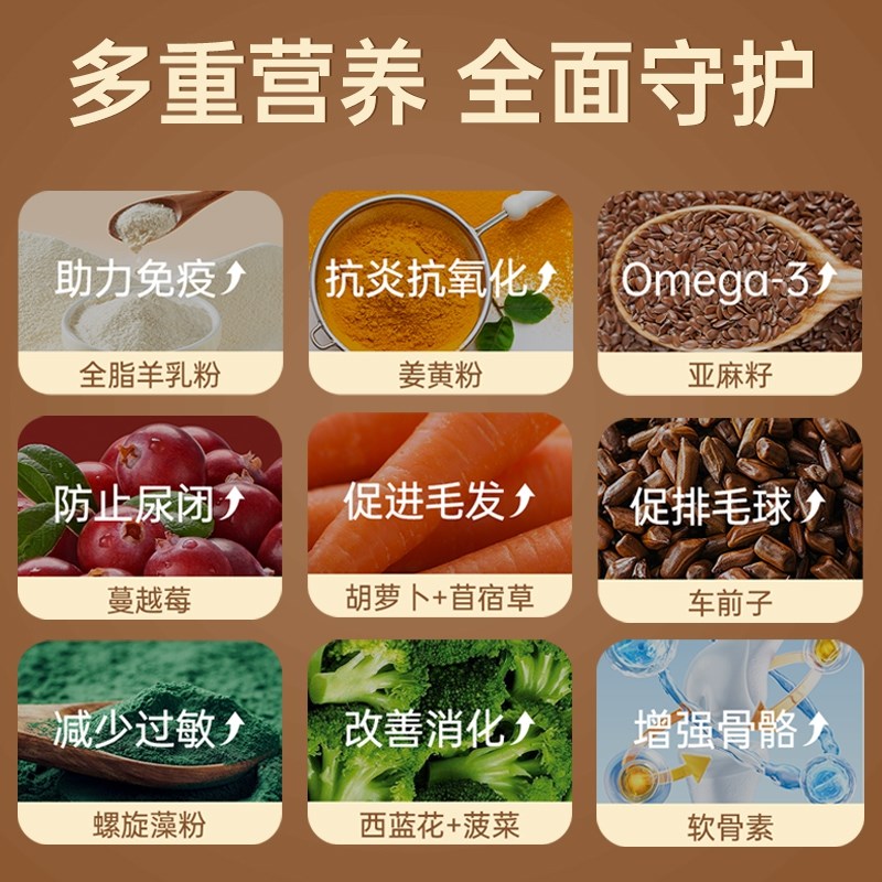 益派滋低温烘焙猫粮无谷鲜肉益生菌成猫幼猫通用增肥发腮猫主粮