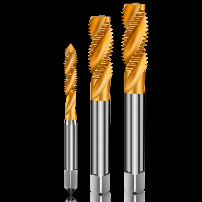 机用丝锥m6螺纹m5攻丝m3钻头m8丝攻m10不锈钢m12牙m4先端螺旋