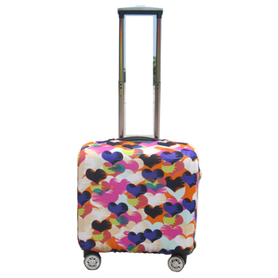 20寸小行李箱保护套弹力布横款接近方形登机箱拉杆箱防尘套不防水