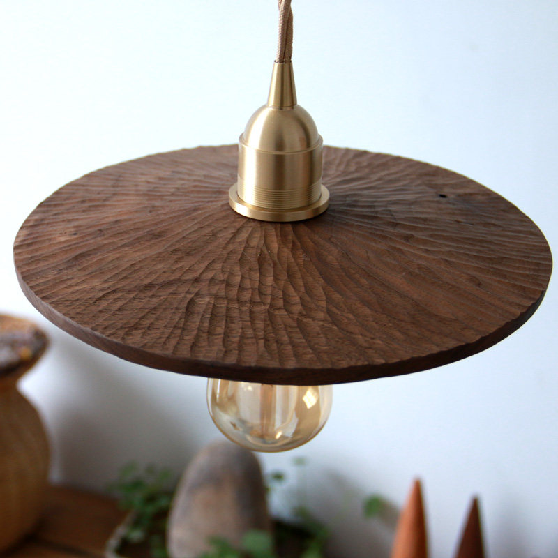 陌岚居创意吊灯 黑胡桃手工实木质 雕刻灯罩 民宿复古装饰灯具,家装灯饰光源,客厅吊灯,淘宝优惠券,粉丝福利购,淘宝优惠卷