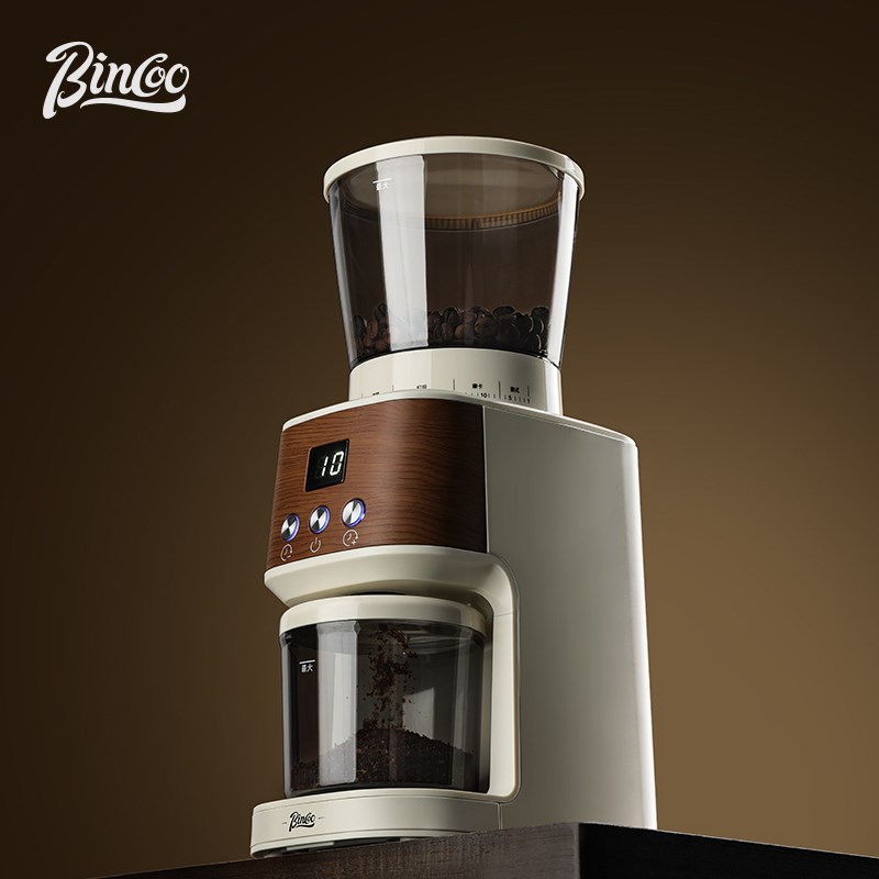 Bno电动咖啡磨豆机小型意式手冲咖啡豆研磨机家用全自动磨粉器