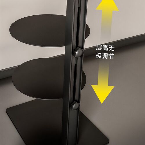 MIOSIO厨房置物架锅具收纳架橱柜内柜子多层台面下水槽放锅架子
