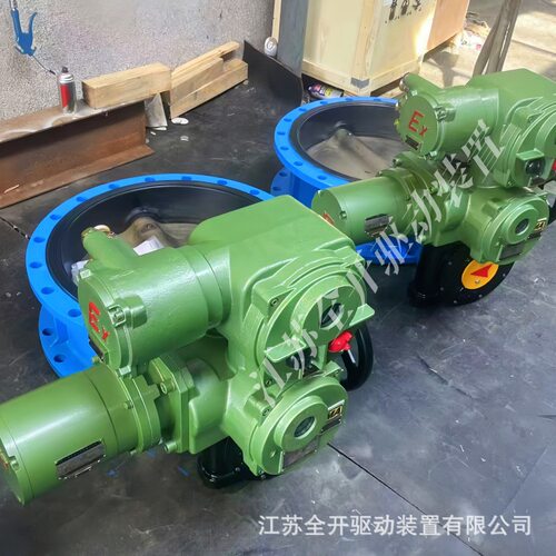 智能一体化电动瓦斯专用阀EX防爆WSD943F-1.6 DN800四氟密封蝶阀