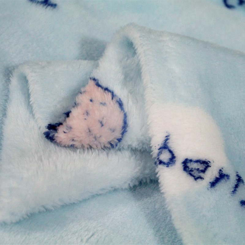 双面绒 法兰绒法莱绒面料 毛毯睡衣服装布料厚款毛绒布料床单布料