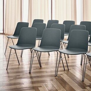 sort丹麦&Tradition彩色餐椅靠背椅HW27北欧椅子家用办公椅可重叠