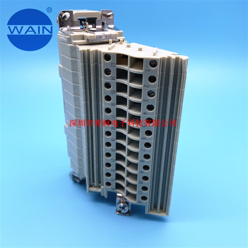 HARTING哈丁重载插头HE-024-F.AV.R WAIN唯恩HE-024-M.AV.R 24芯