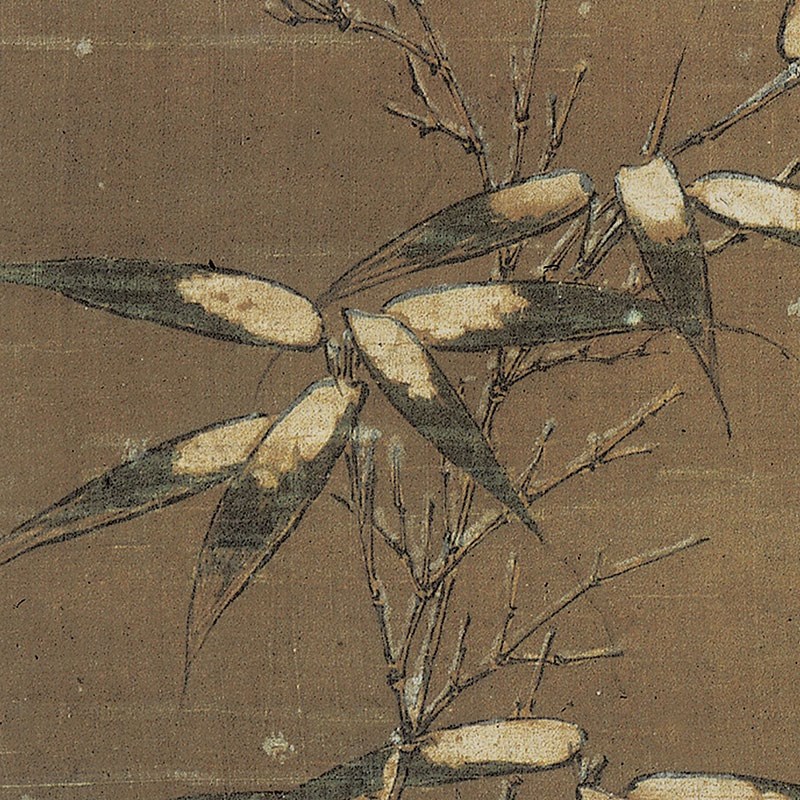南宋 李迪 雪树寒禽图复古书画动物写生国画仿古微喷复制挂轴装饰图片