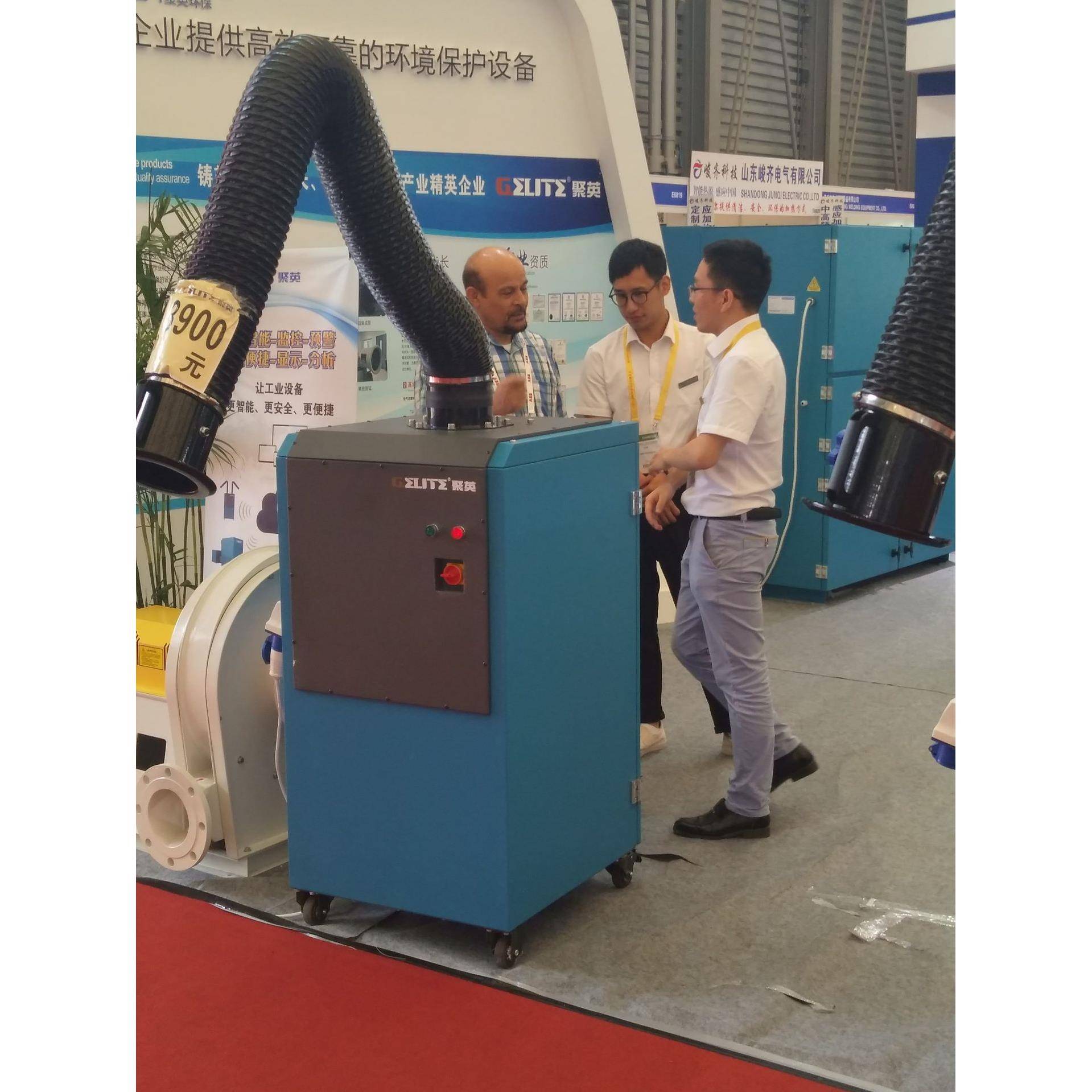 浙江永康移动式焊烟净化器焊烟除尘器二氧化碳气保焊接烟尘收集