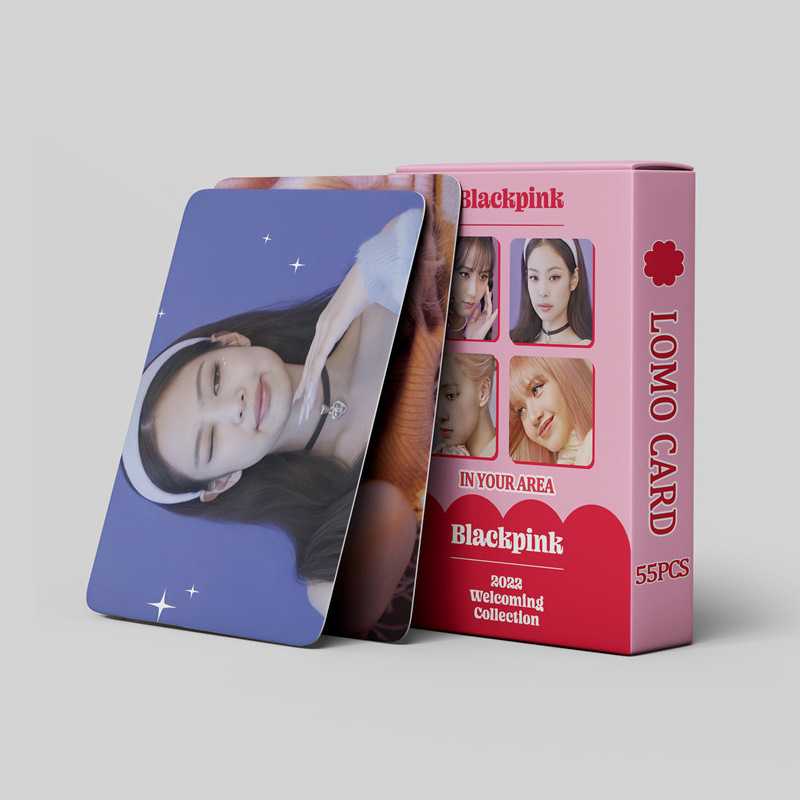 现货55张粉墨台历卡jisoo金智妮LISA朴彩英明星周边