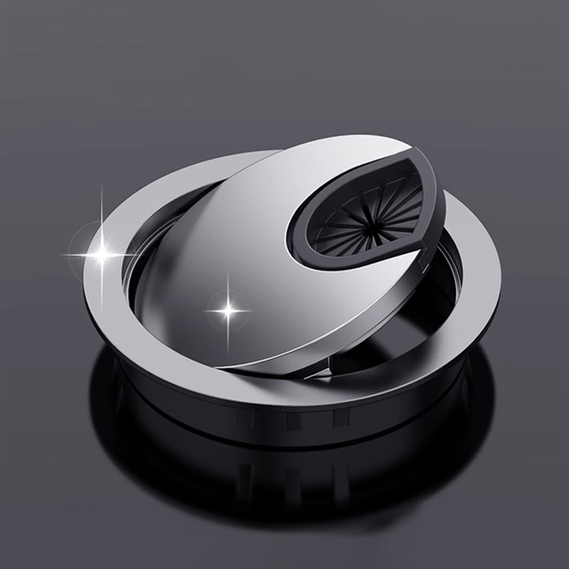 电脑桌线孔盖桌面开孔装饰盖办公桌书桌圆孔过线穿线孔盖面板