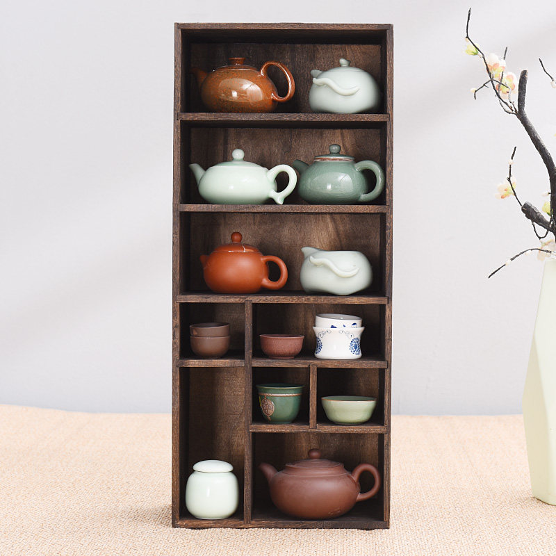 实木桌面收纳盒多层学生书架杂物整理架小书橱储物架,收纳整理,桌面收纳盒,淘宝优惠券,粉丝福利购,淘宝优惠卷