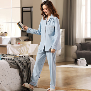 孕妇睡衣女春秋冬款月子服春季纯棉产后3月份2哺乳怀孕期薄款住院