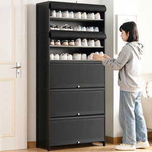 鞋柜家用门口大容量鞋架子入户收纳简易玄关室内多层新款2024爆款
