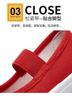 春款宝宝一脚蹬帆布鞋幼儿园低帮拉带布鞋时尚男女童软底防滑球鞋
