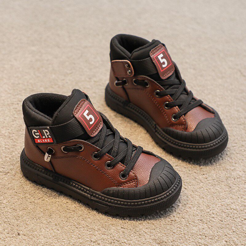 男童马丁靴2024秋冬新款真皮女童雪地靴男孩棉鞋加绒二棉儿童靴子,童鞋/婴儿鞋/亲子鞋,棉靴,淘宝优惠券,粉丝福利购,淘宝优惠卷