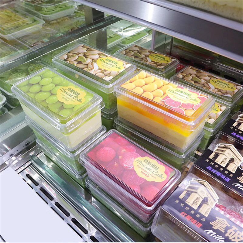 烘焙装盒青提蛋糕提拉米苏盒法式甜品打盒透明吸塑盒