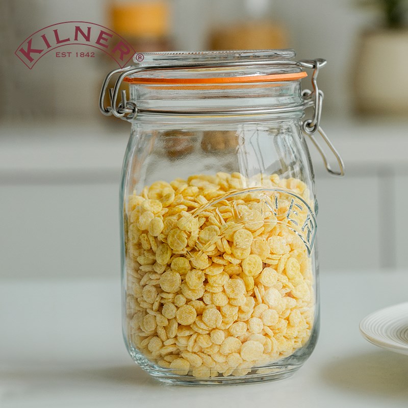 kilner密封罐食品级玻璃瓶子防潮储物收纳干货五谷杂粮储存罐
