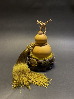 郭氏手工汽车摆件天然葫芦车内装饰创意内饰高档车载座