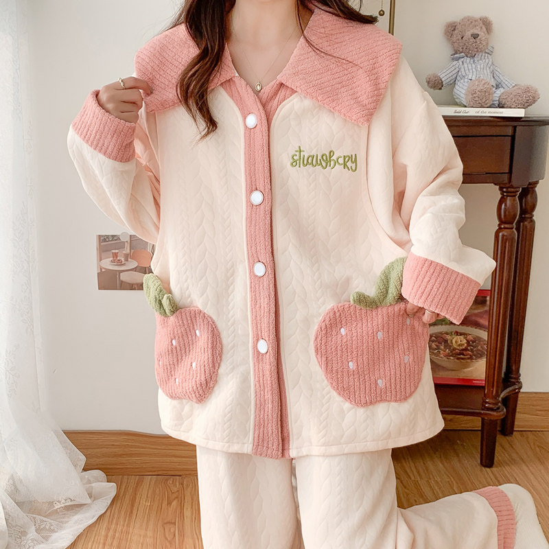 月子服冬季产後空气棉孕妇哺乳睡衣春秋冬款10月份怀孕期家居服女,孕妇装/孕产妇用品/营养,家居服套装,淘宝优惠券,粉丝福利购,淘宝优惠卷