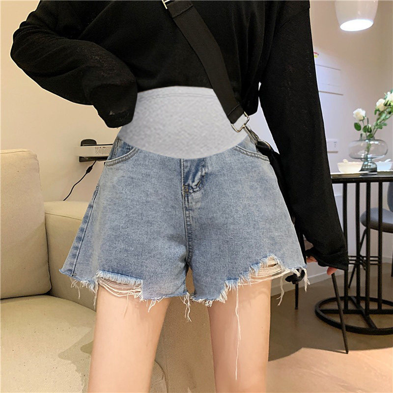 孕妇短裤外穿夏季薄款小个子打底阔腿裤女夏装大码休闲牛仔裤夏款,孕妇装/孕产妇用品/营养,孕妇打底裤,淘宝优惠券,粉丝福利购,淘宝优惠卷