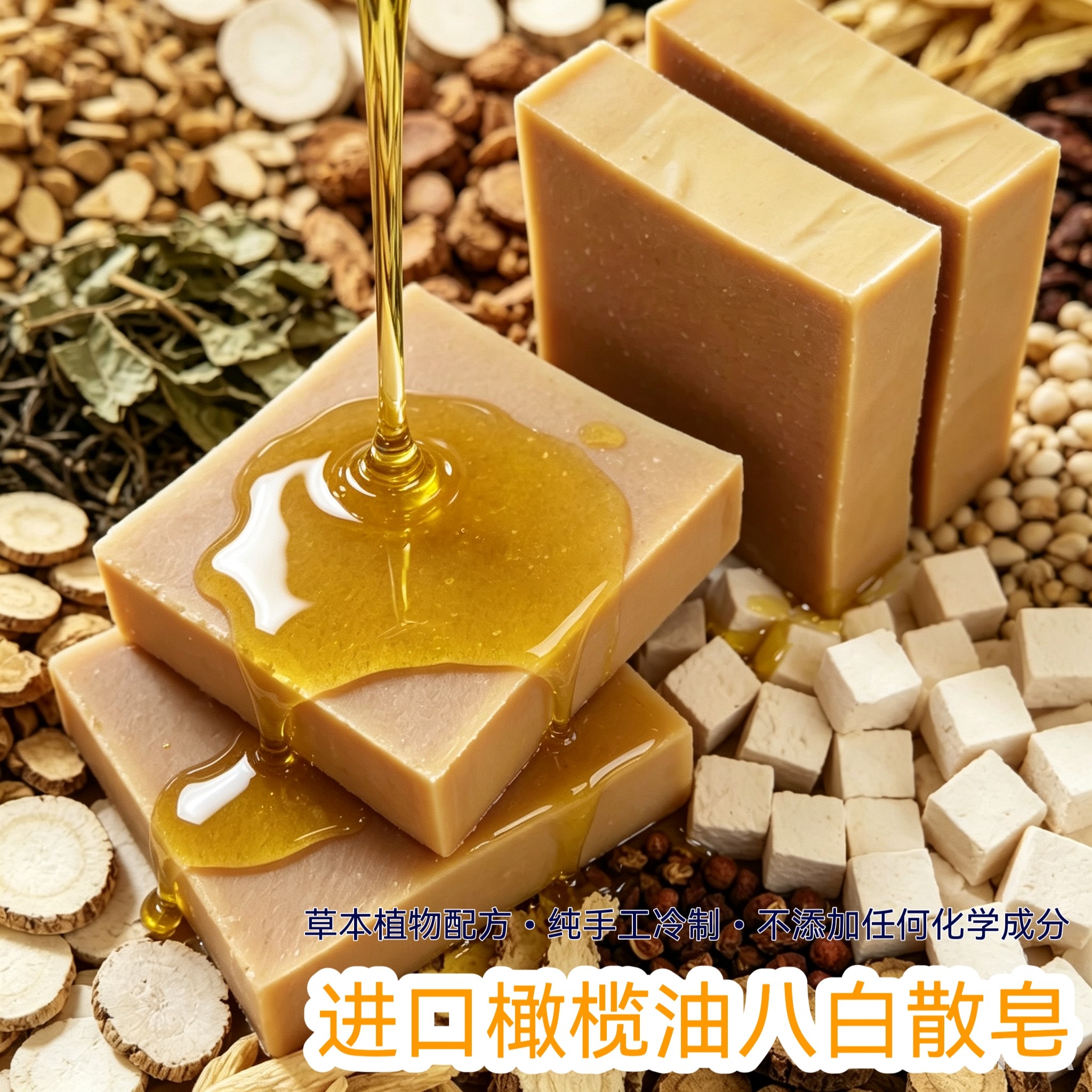 八白散洗脸皂买3送1发4块
