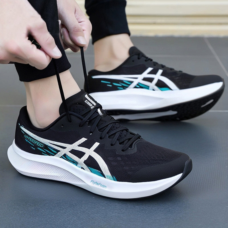 亚瑟士男鞋秋季新款HYPER SPEED4减震透气运动鞋官方正品跑步鞋男