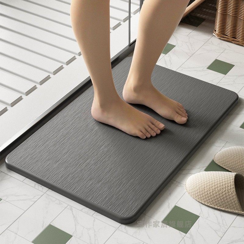 硅藻土吸水垫浴室地垫卫生间厕所门口防滑垫速干硅藻泥脚垫免擦脚,家庭/个人清洁工具,地垫,淘宝优惠券,粉丝福利购,淘宝优惠卷
