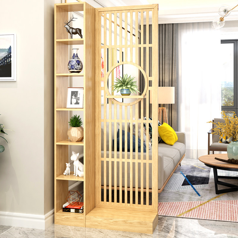 屏风隔断客厅简约现新中式实木双面入户进门厅玄关柜,住宅家具,门厅/玄关柜/玄关架,淘宝优惠券,粉丝福利购,淘宝优惠卷