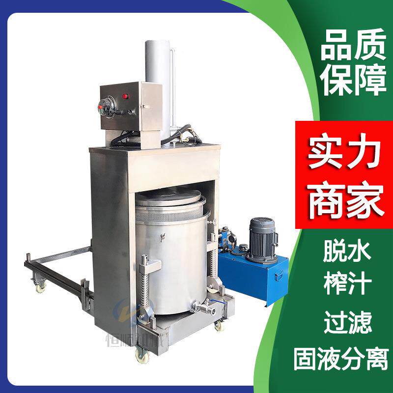 大型JQG水果榨汁器蓝 青梅鲜取果果汁汁压榨机 酵莓素压滤机