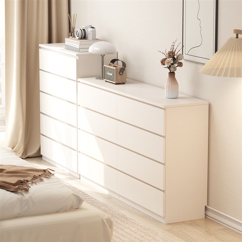 实木五斗柜卧室靠墙收纳抽屉柜子客厅储物柜房间床尾置物柜立柜橱