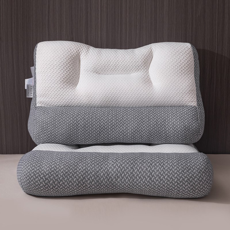 反弓牵引枕护颈睡觉专用护颈椎舒适枕芯非矫正超级柔软侧睡枕头