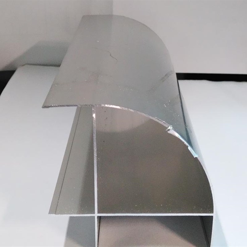 铝合金外转角 外圆柱移动厕所房立柱外角0净化铝型材