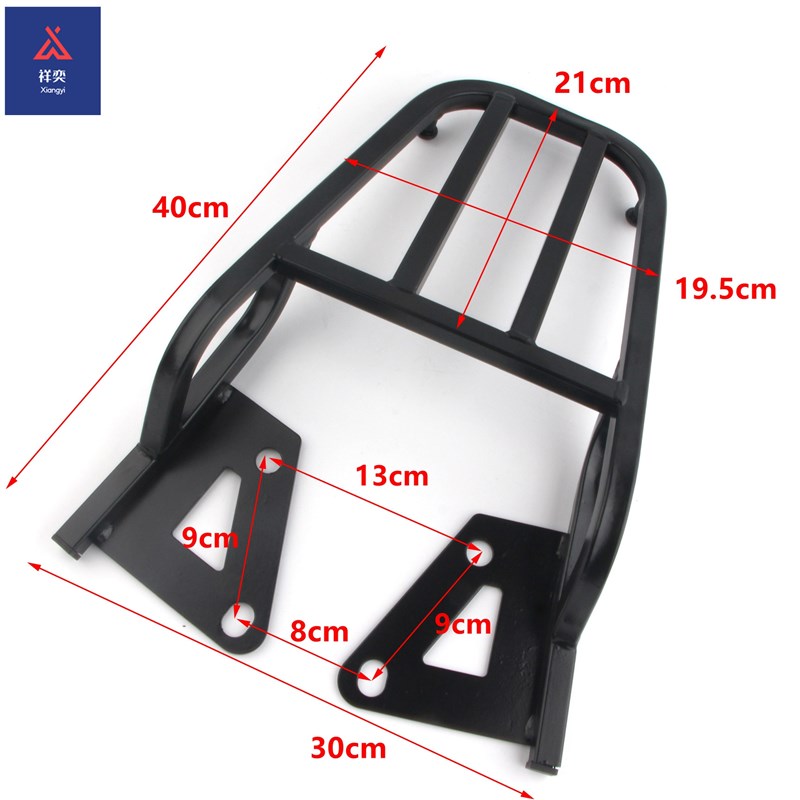 电动车电摩小猴子后货架尾箱靠背架外卖后货架5小怪兽z6行李架