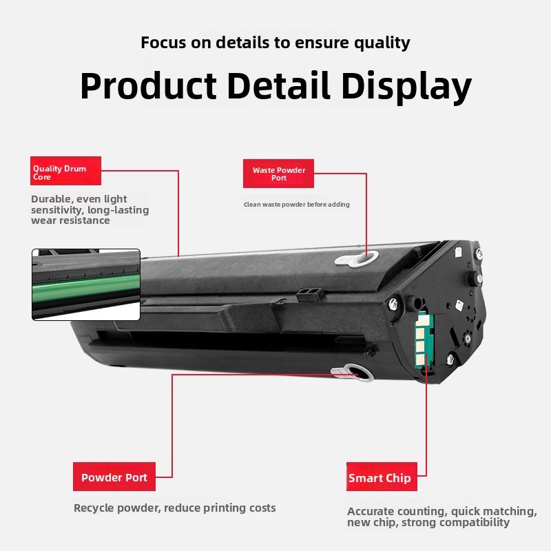 晖胜适用W6A硒鼓 ser FP nw w pnwa打印机0a 0w碳粉WA墨盒6w7w