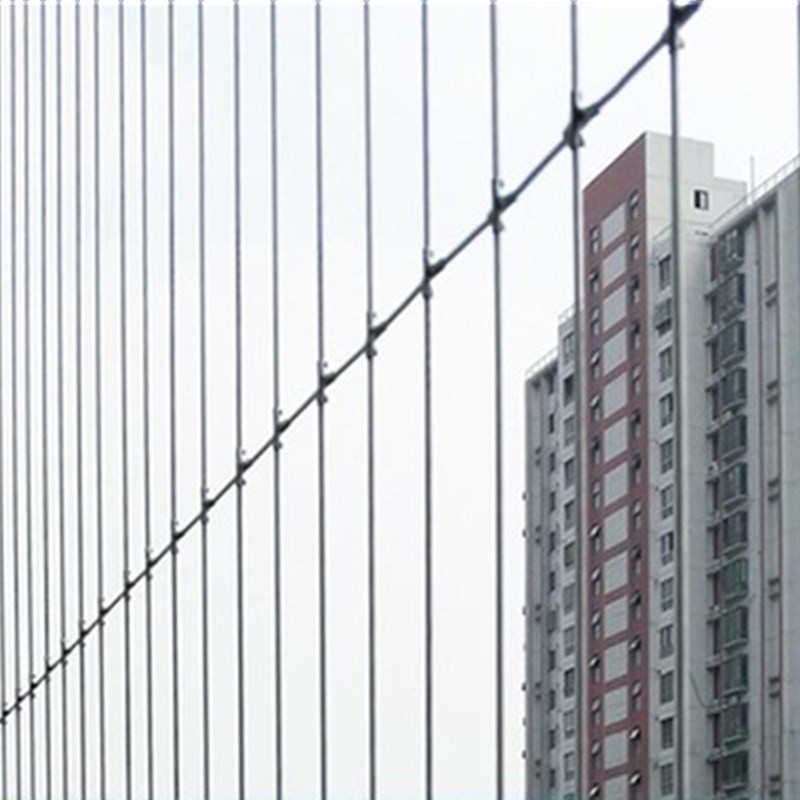 隐形防盗窗阳台防护网高楼防护栏飘窗不锈钢丝阳台挡猫宠物防护窗