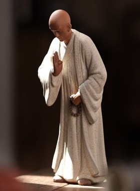 炼器创意中式紫砂小摆件茶室茶桌陶瓷家居书房饰品