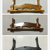 精品大扇子扇座超大号扇架木扇底座大扇子扇托展示底座折扇架子